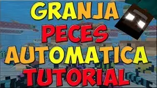 GRANJA DE PECES 🐠▕▏  👉 MINECRAFT 1.14 🐟▕▏ 👍TUTORIAL 100 % AUTOMATICO 👈