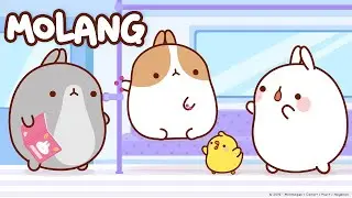 Molang - Stay safe from the COVID 19 in the subway !