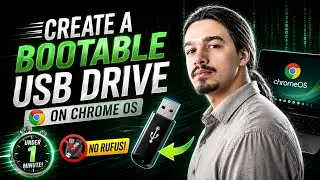 How to Create a Bootable USB on ChromeOS Fasted Method (NO Rufus) in Under 1 Minute!