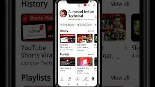 How To Clear Youtube Search History|Youtube Search History Delete |2024 #shorst #youtubeshorts