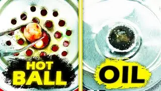 Hot ball vs Oil