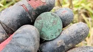 Ten copper coins on the same place with GOLD HUNTER T90 after Tianxun TX-850