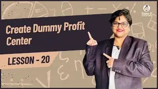 #lecture 20: Create Dummy Profit Center | SAP FICO | #saps4hana | #sapficotutorial | Hindi |