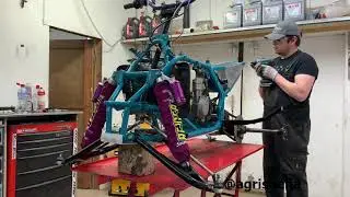 Suzuki LTR KTM SXF Hybrid Build