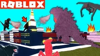 Project Kaiju GODZILLA MONSTER VIDEO GAME | Shin Godzilla Form 2 | ROBLOX YG Gaming