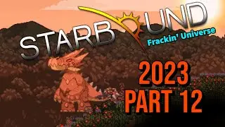 Starbound 2023 Frackin' Universe Part 12 - Upgraded Workbenches and Exploring!