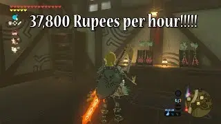 Make money fast 37,800 Rupees in 1 hour in Zelda Breath of the Wild