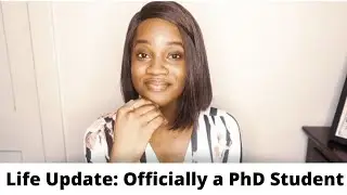 Life Update: I Got Accepted into my Top PhD Program!!!