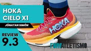 HOKA Cielo X1 REVIEW: zapatillón para correr maratón a ritmos medios