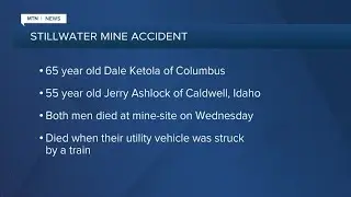 2 workers killed at Stillwater Mine ID'd