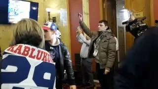СКА прилетел в Санкт-Петербург с Кубком Гагарина