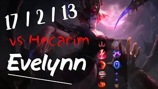 Evelynn Jungle vs Hecarim - Challenger Replay KR