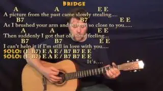 I Can't Help It If I'm Still In Love With You (Hank Williams) Guitar Cover Lesson with Chords/Lyrics
