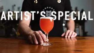 The Artists Special Cocktail - a whiskey sour riff