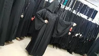 Simple Black Abaya Designs  by Haima Arts