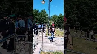 #shorts#День пограничника в Калининграде.Центральный парк.