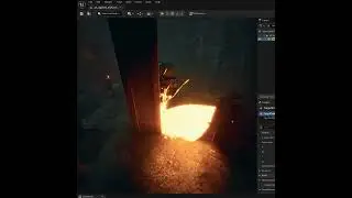 Molten spill - made with LiquiGen & Unreal Engine 5