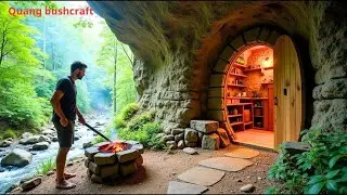 Man Alone Built Great Shelters, Dugouts, Stone Houses.. Underground