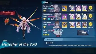 HI3 SEA - EX Abyss Red Lotus: HoV 424D 718 pts