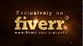 Fire Gold Adventure TEXT Reveal Intro 3D Animation