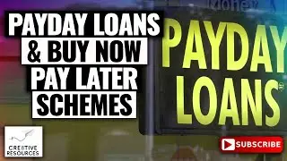 Credit, Payday Loans and Buy Now Pay Later