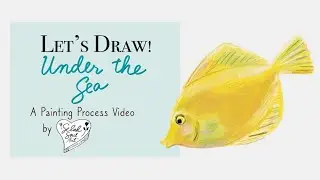 Under the Sea Illustration on Procreate Part 3 | Process Video | Selah Soul Art