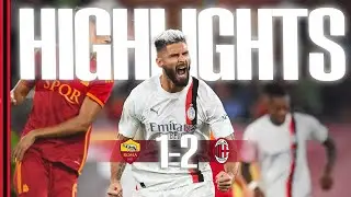 Oli from the spot and Rafa's acrobatics | Roma 1-2 AC Milan | Highlights Serie A