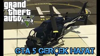 GTA 5 GERÇEK HAYAT💯 🔫 HELİKOPTER KAÇIRMA 💯 🔫 💥💣  GTA 5 REAL LIFE HELICOPTER MISSING