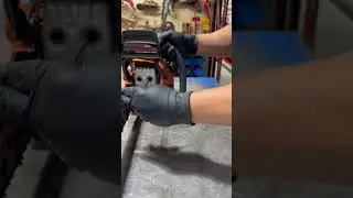 No compression | Disengage the compression release.