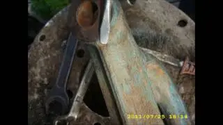 Замена тормозной ленты. ЛТЗ.Т-40АМ.
