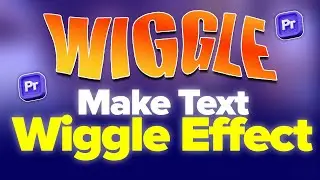 How To Make Text Wiggle Effect in Premiere Pro CC