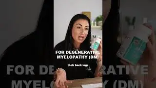 For Degenerative Myelopathy (DM) | DM Formula