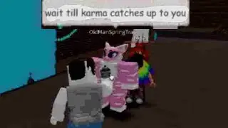 B*llying children on Roblox