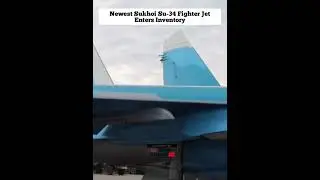 Sukhoi Su-34 Fighter Jet Enters Inventory #shorts