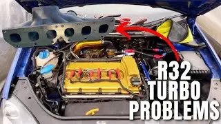 Common R32 Turbo Problem - Warped SPA Turbo Exhaust Manifold!