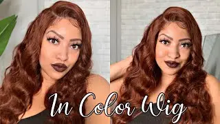 GINGER BODY WAVE GLAM 🔥 ft. IN COLOR WIG