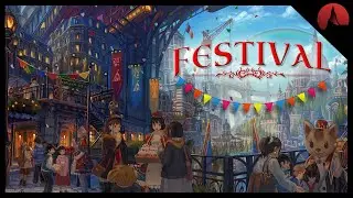 Fantasy Kingdom Ambience 🏰 | ASMR | Fantasy & Festival Music - Parade - Crowd & Magical Atmosphere