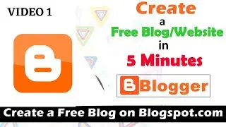 How To Create a Blog/Website on Google Blogger | Website on Blogger | Blogger Account