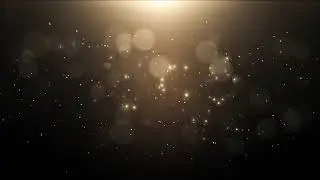 4k Golden Dust Background Looped Animation   Free Version Footage
