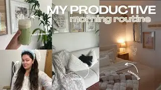 my productive morning routine 🌅🫶🏼