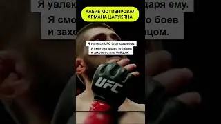 Хабиб Нурмагомедов мотивировал Арман Царукян shorts 