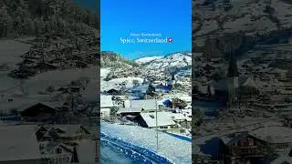 🏞️ Exploring the Winter Magic of Faulensee, Spiez! 🇨🇭❄️