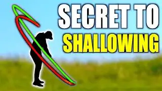 Shallowing The Golf Club Has Never Been Easier (Simple Golf Drills)