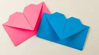 DIY origami paper envelope | Easy Origami Envelope Tutorial