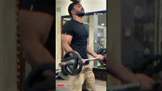 Basic back and biceps exercise #explore #powerlifting #lifestyle