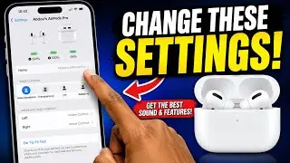 How to customize and setup AirPods on iPhone settings - Customize airpds settings