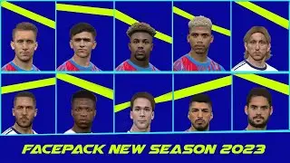 احدث واقوى باك اوجه موسم 2023 لبيس 2017/PES 2017 Facepack 2023