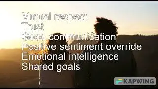 John Gottman - 7 Keys to a Good Relationship (ChatGPT / Descript / Kapwing demo)