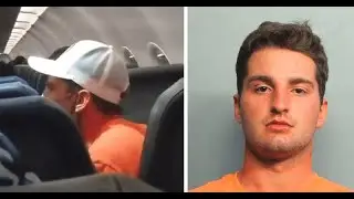 DRUNK! Ohio man Groped Female Staff & Punches Male Flight Attendant On Frontier Airlines Flight?!
