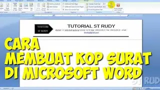 cara membuat kop surat